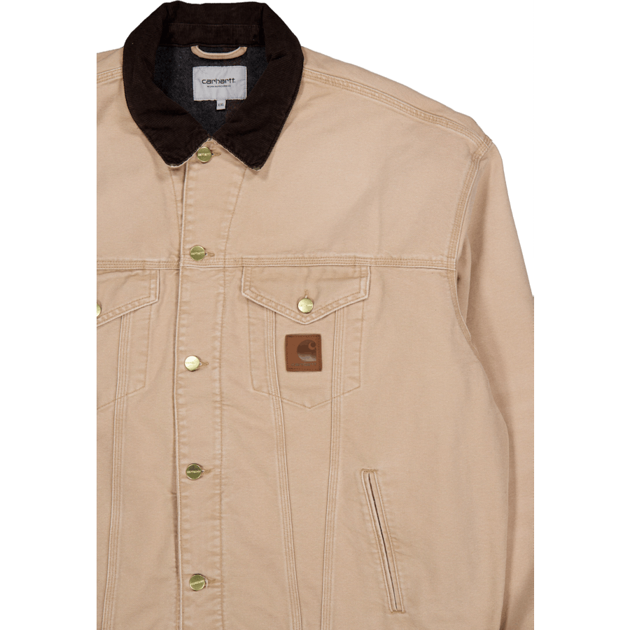 Giacca Trucker Dayton Dusty H Marrone / Tabacco