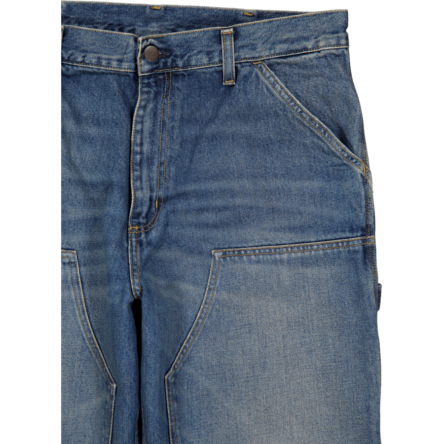 Double Knee Pant Blue