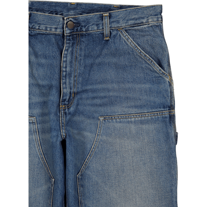 Double Knee Pant Blue