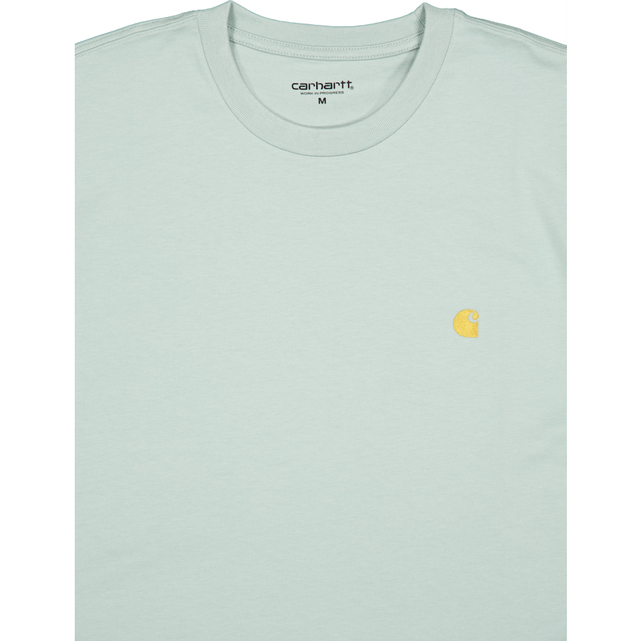 S/s Chase T-shirt Frosted Grün / Gold