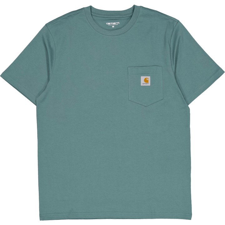 S/s Taschen-T-Shirt Silver Pine