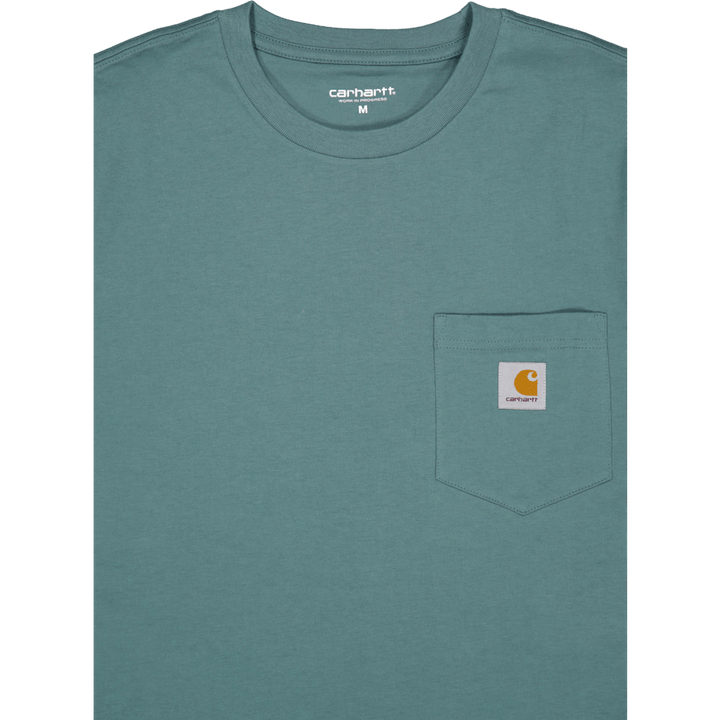 S/s Taschen-T-Shirt Silver Pine