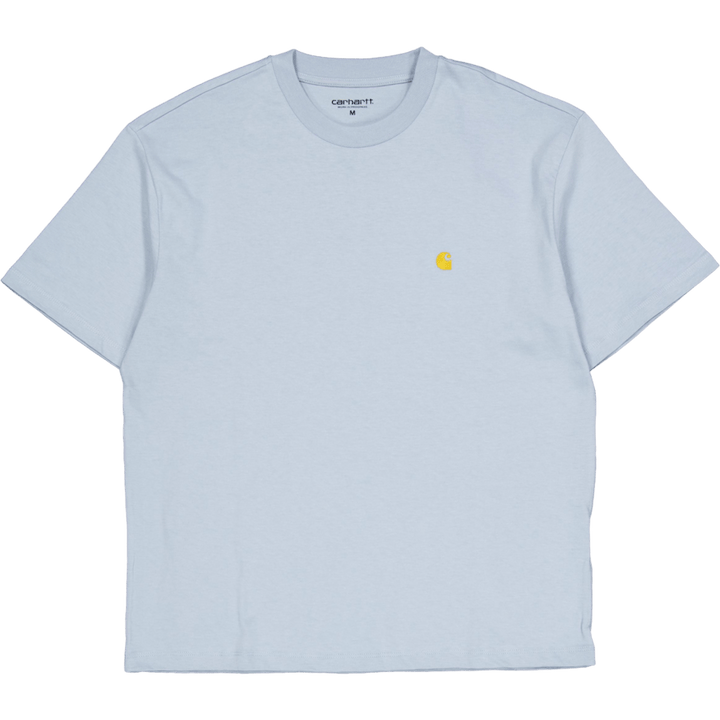 Maglietta Chase W' S/s blu smerigliato / oro