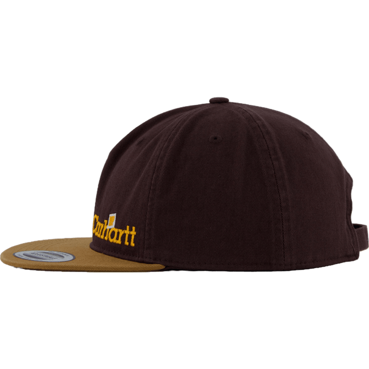 Label Script Coach Cap Brown