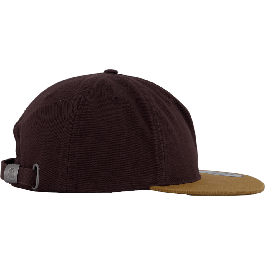 Label Script Coach Cap Brown