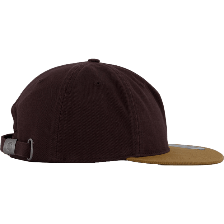 Label Script Coach Cap Brown