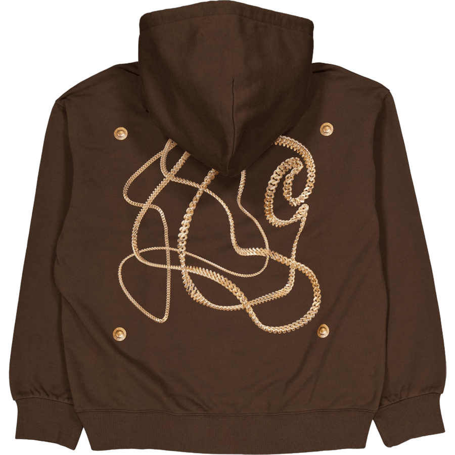 Hooded Charm Link Sweat Liberica / Gold