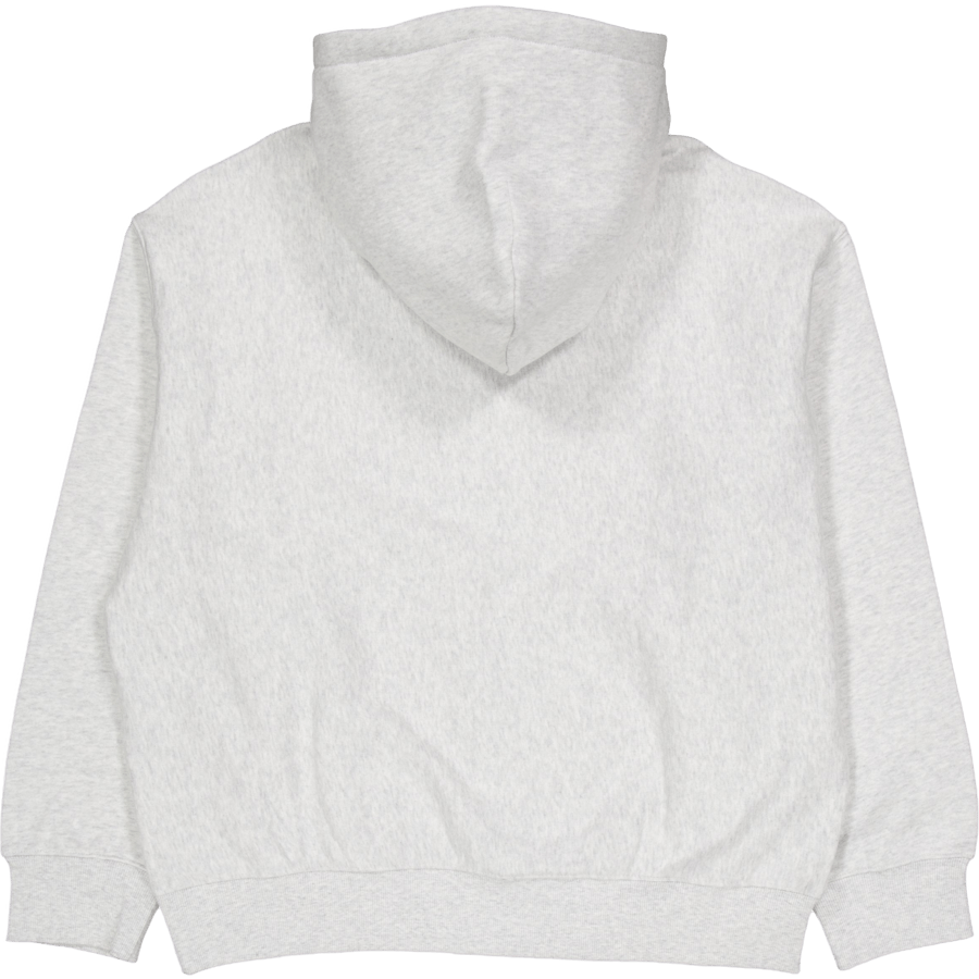 Kapuzensweat Label Script Ash Heather