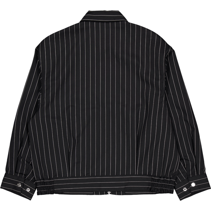 W' Seaton Jacket Seaton Stripe, Black / Wax