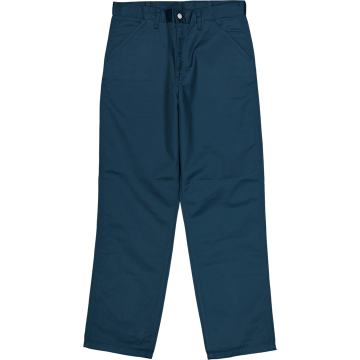 Einfache Hose Deep Lagoon