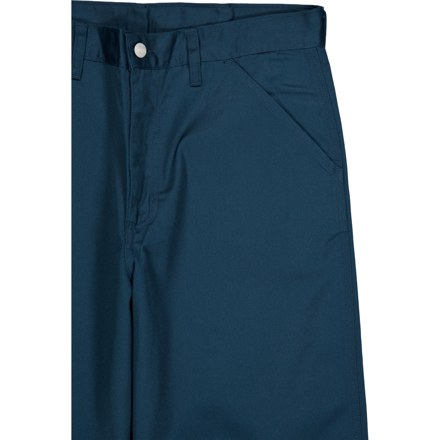 Einfache Hose Deep Lagoon
