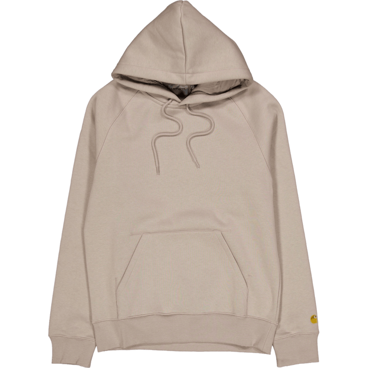 Hooded Chase Sweat Dusky Beige / Gold