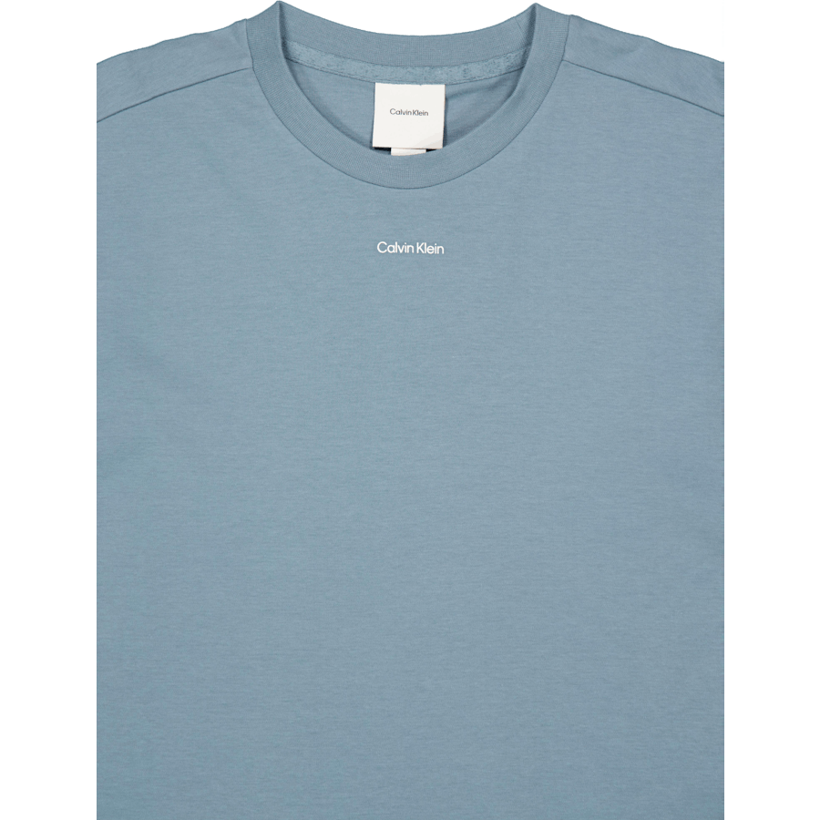 Nano Logo Interlock T-shirt Blue