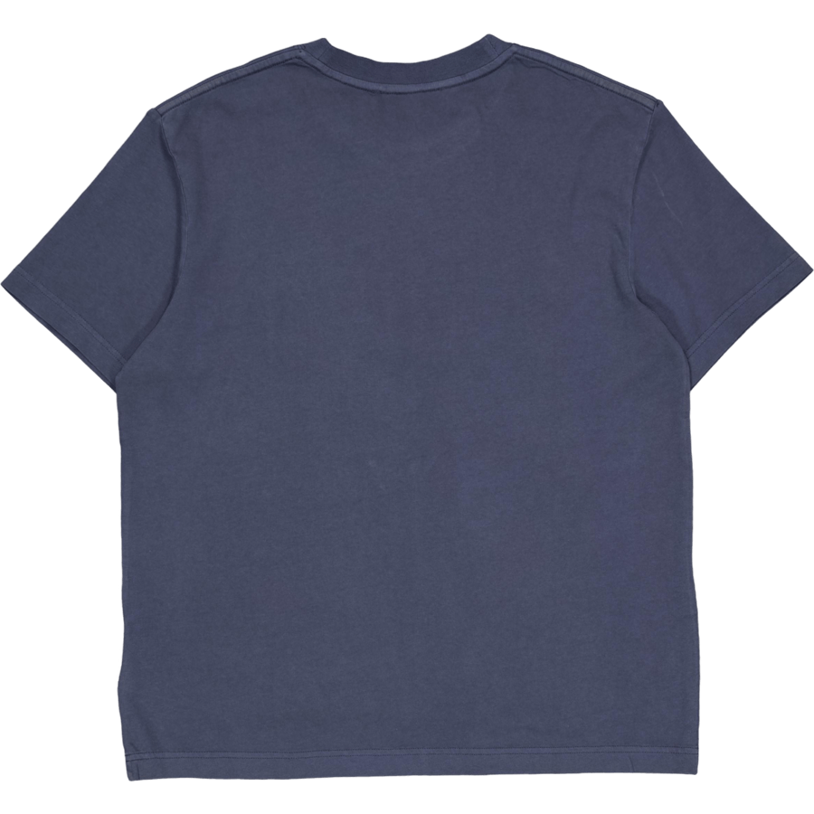 Washed Ss Tee Blue