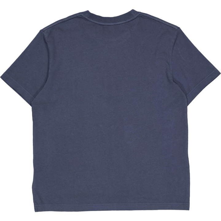 Washed Ss Tee Blue