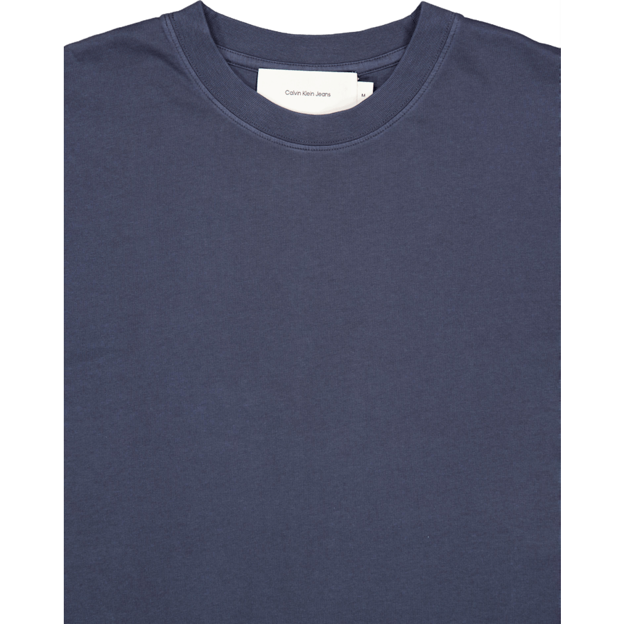 Washed Ss Tee Blue