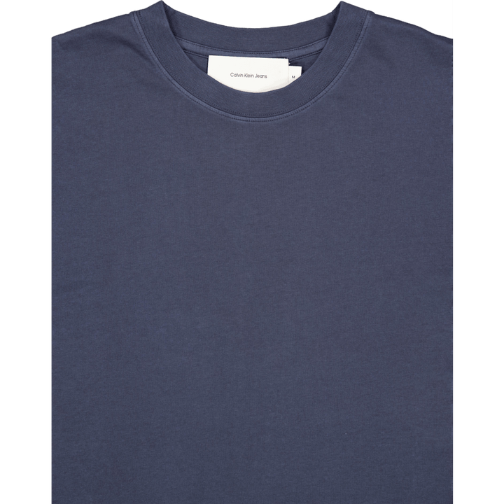 Washed Ss Tee Blue