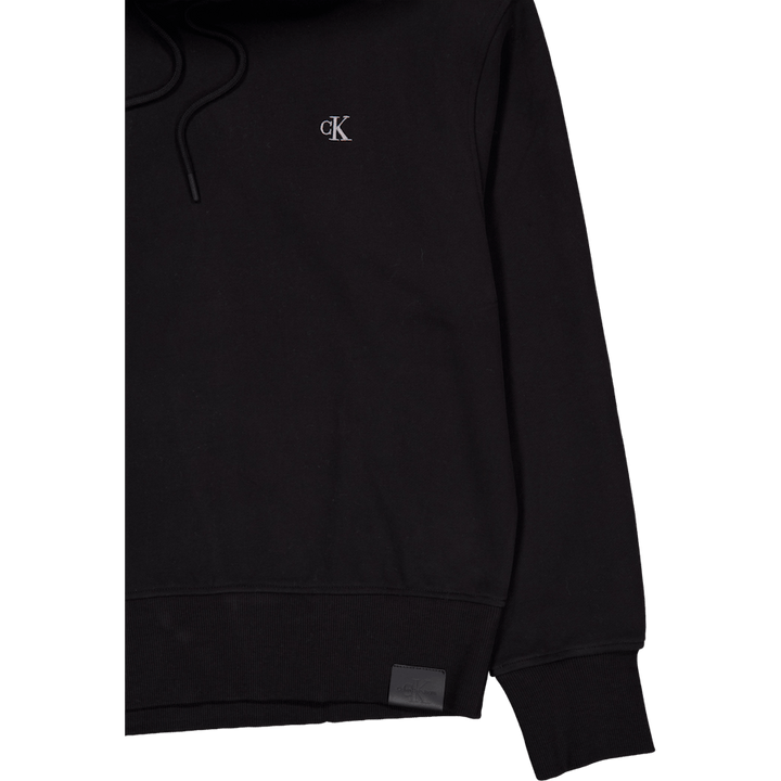 Heavyweight Ck Embro Hoodie Black