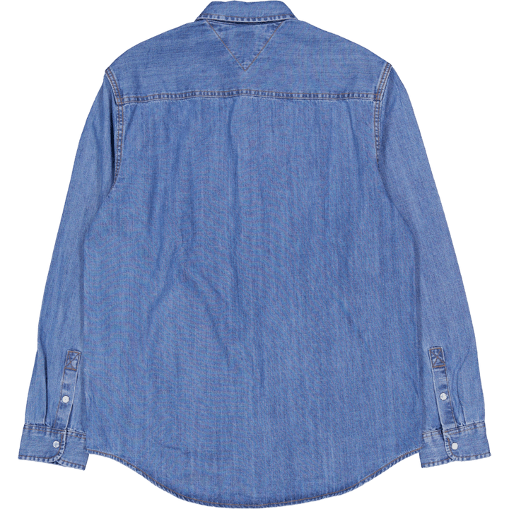 Rglr Fit Hemd Mittelblau Denim