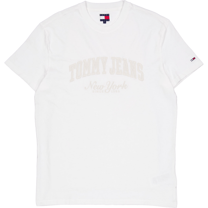 Tjm Reg Vintage Varsity Tee biela