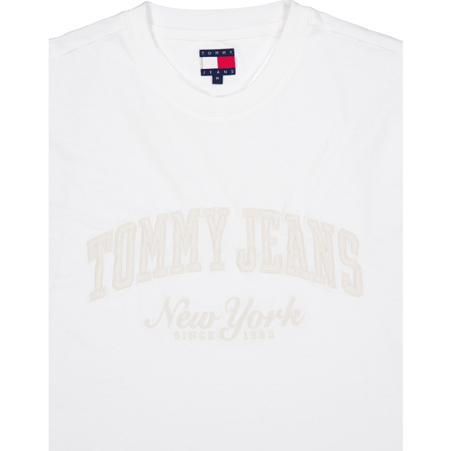 Tjm Reg Vintage Varsity Tee biela