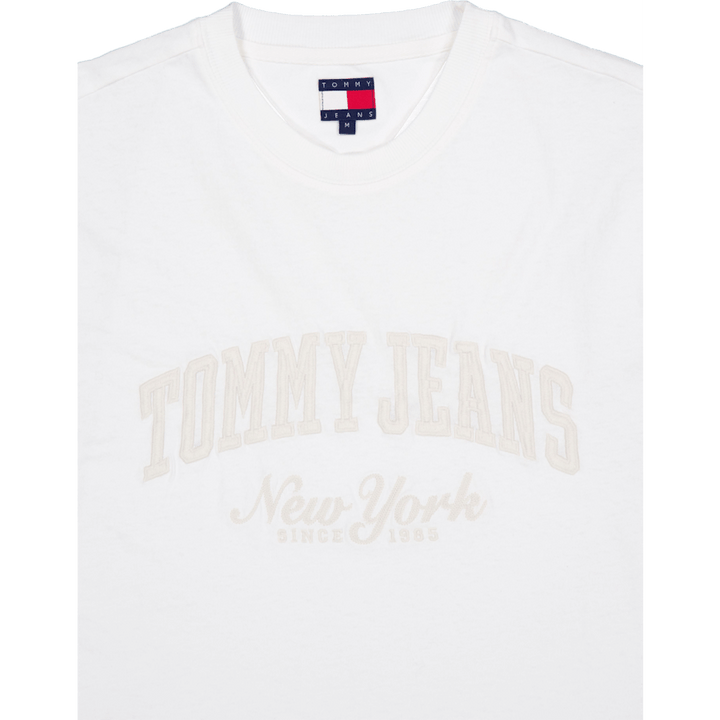 Tjm Reg Vintage Varsity Tee biela