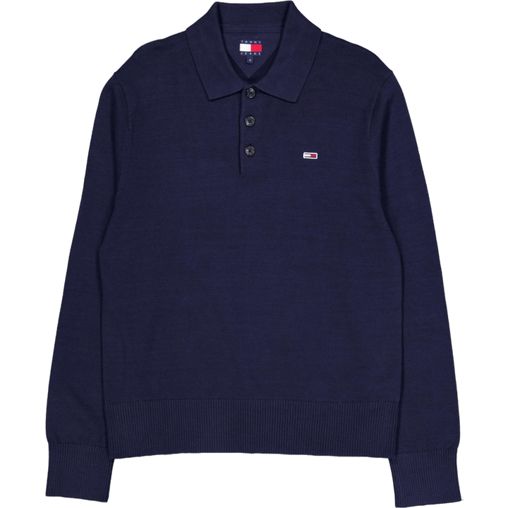 Tjm Slim Essential Polo Felpa Blu