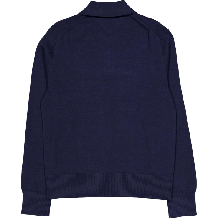 Tjm Slim Essential Polo Felpa Blu