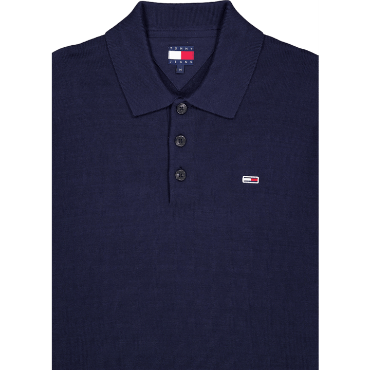 Tjm Slim Essential Polo Felpa Blu