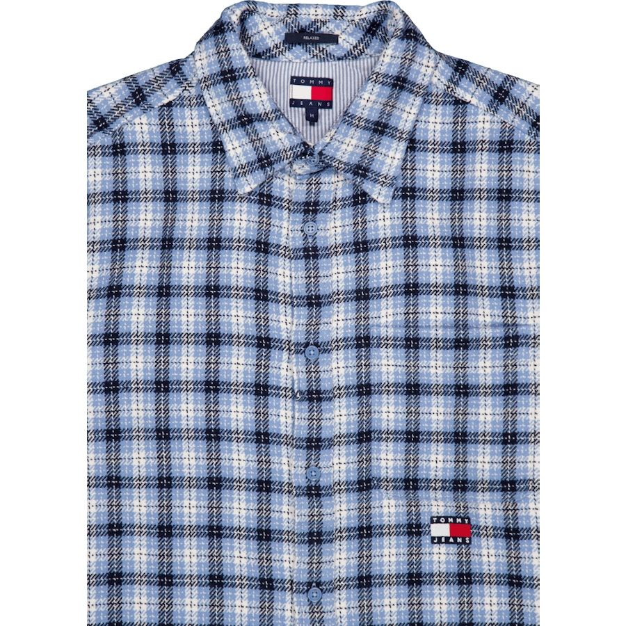 Tjm Abzeichen Flanellhemd Ext Blau