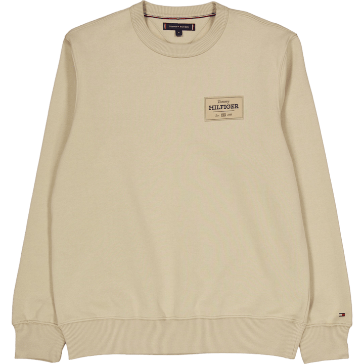 Felpa Monotype Label Khaki