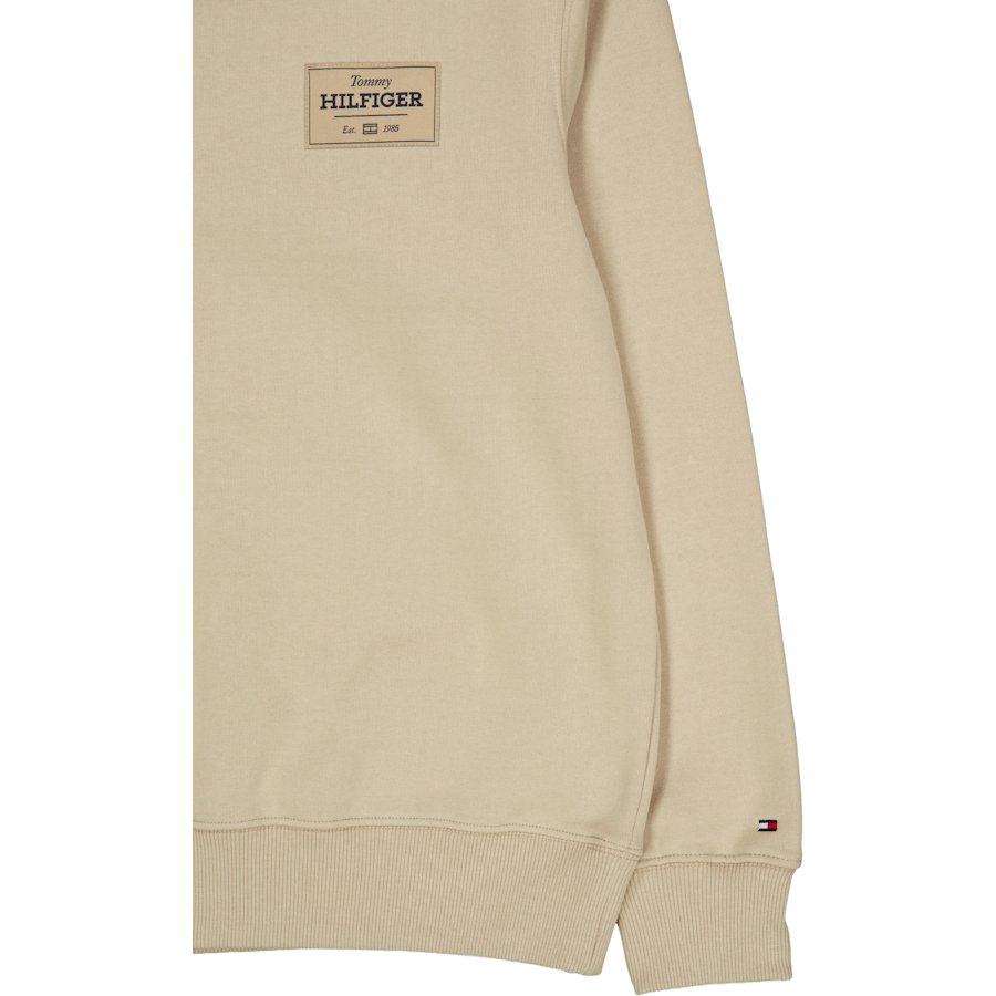 Felpa Monotype Label Khaki