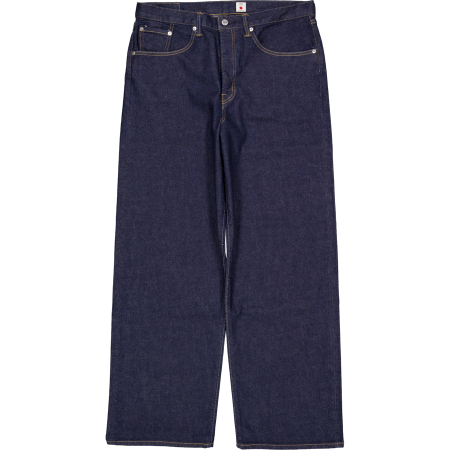 Wide Pant - Blue - Rinsed Blue - Rinsed
