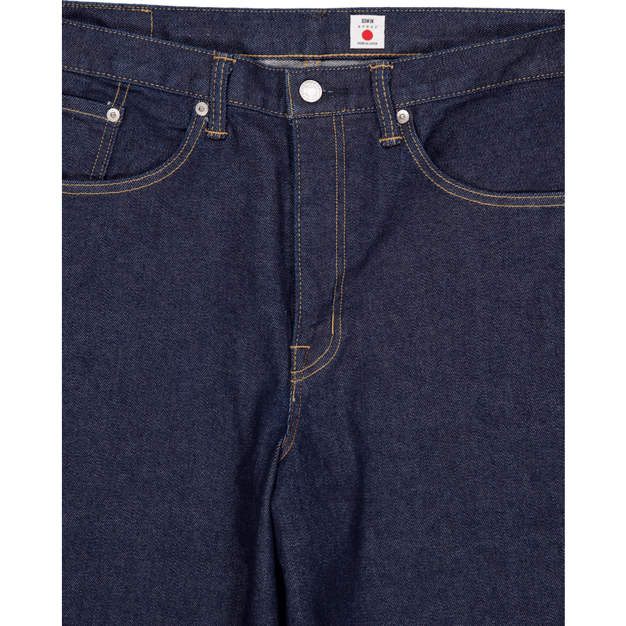 Wide Pant - Blue - Rinsed Blue - Rinsed