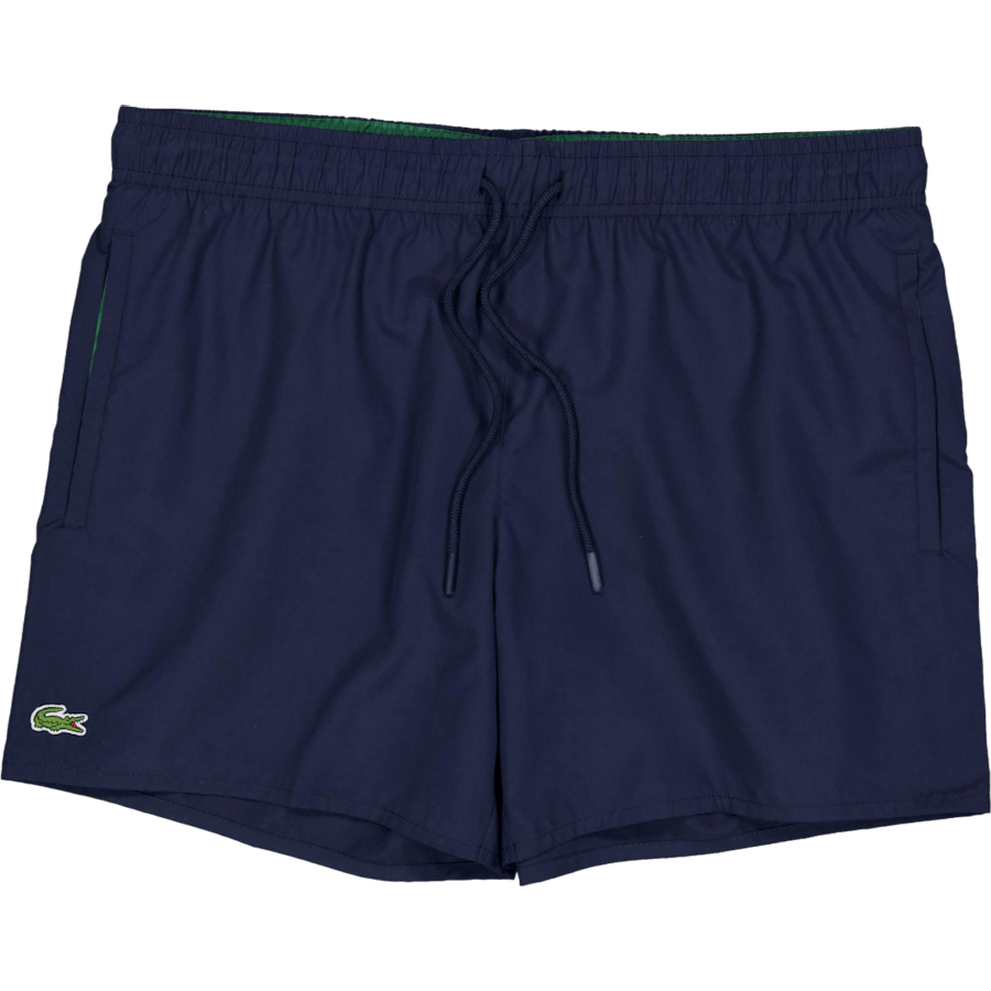 Quick-Dry Swim Trunks NAVY BLUE/GREEN