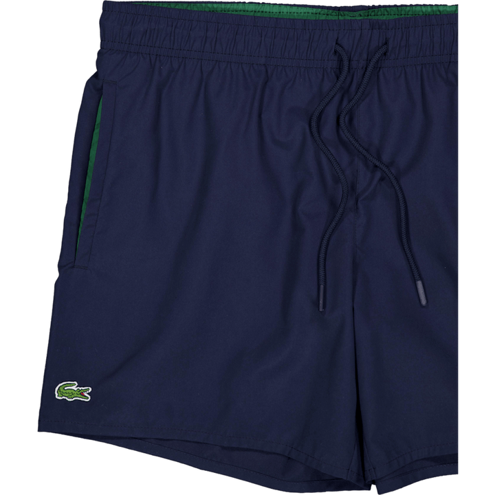 Quick-Dry Swim Trunks NAVY BLUE/GREEN
