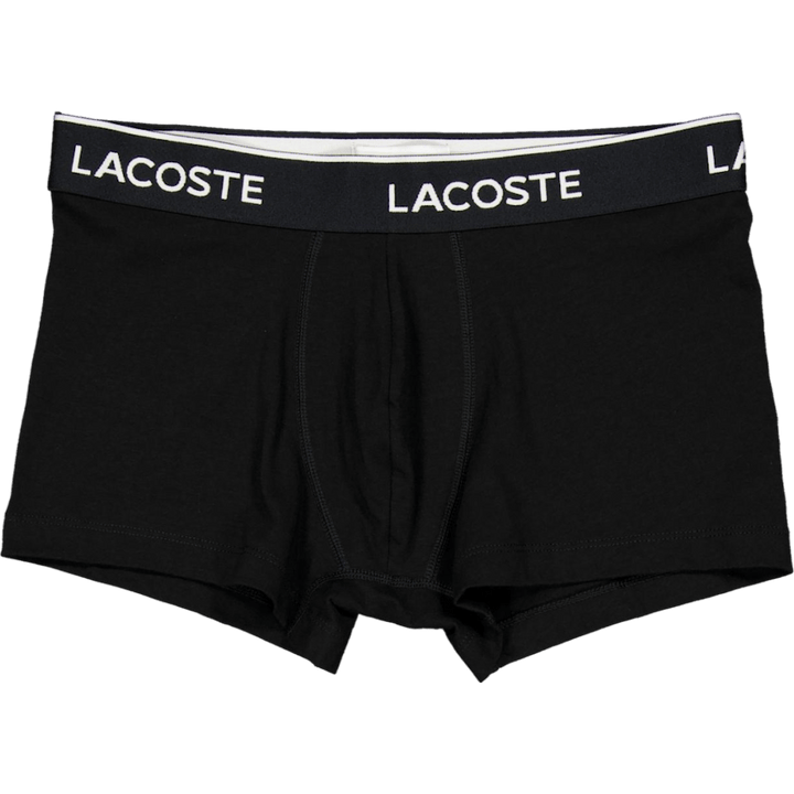 3-Pack Stretch Cotton Trunks BLACK