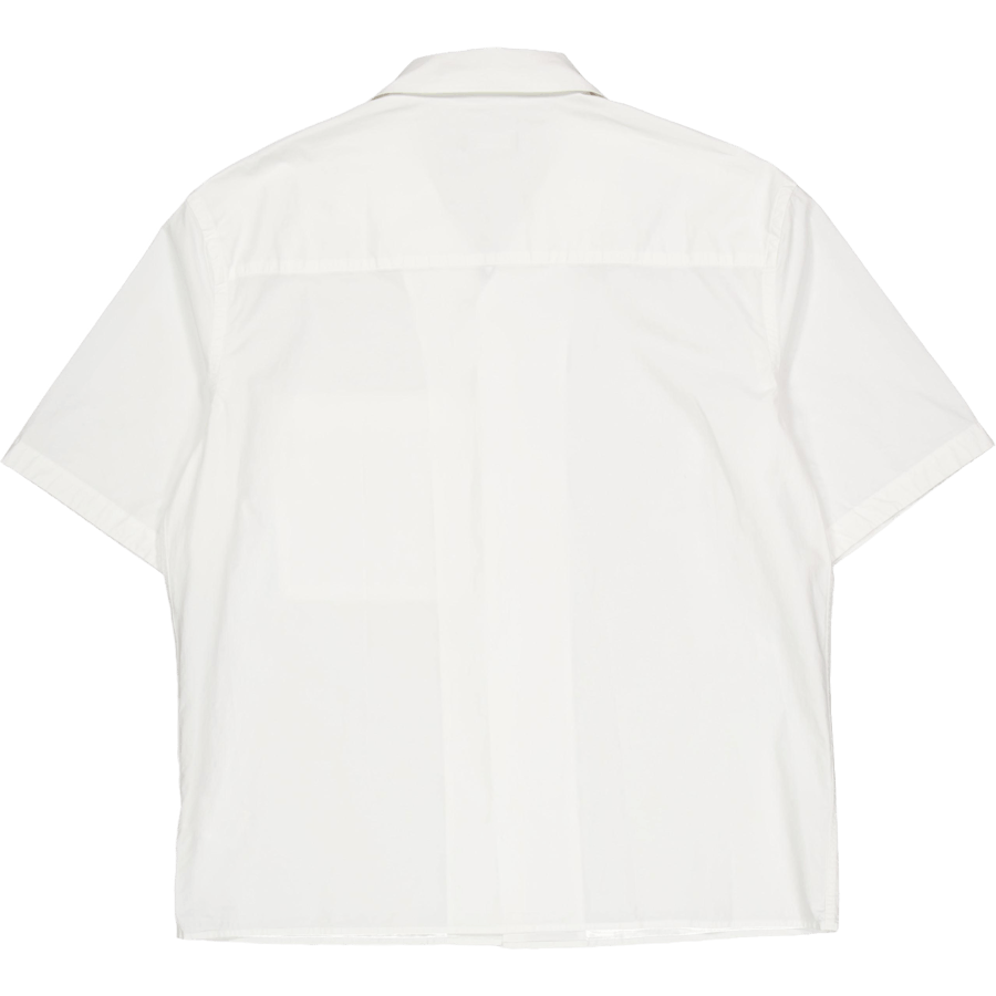 Ellis White Cotton Shirt White