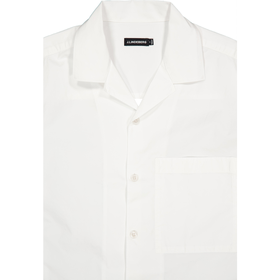 Ellis White Cotton Shirt White