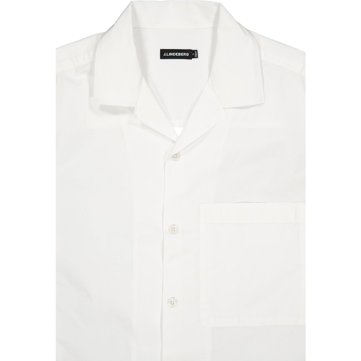 Ellis White Cotton Shirt White