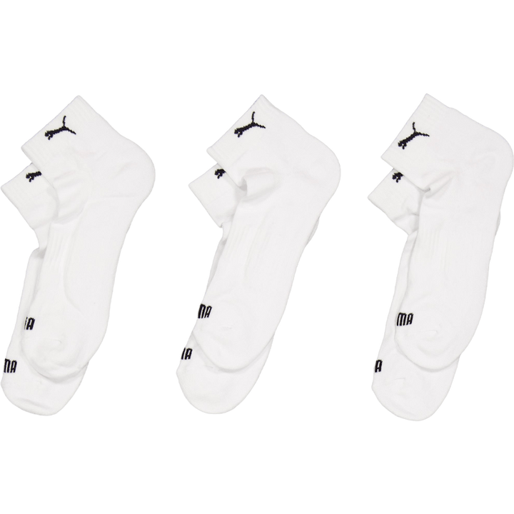Puma Unisex Cushioned Quarter Blanc