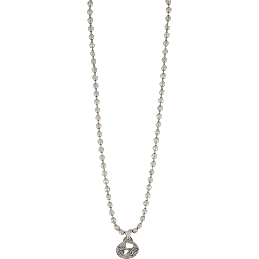 Icon Ball Necklace #1 Silver