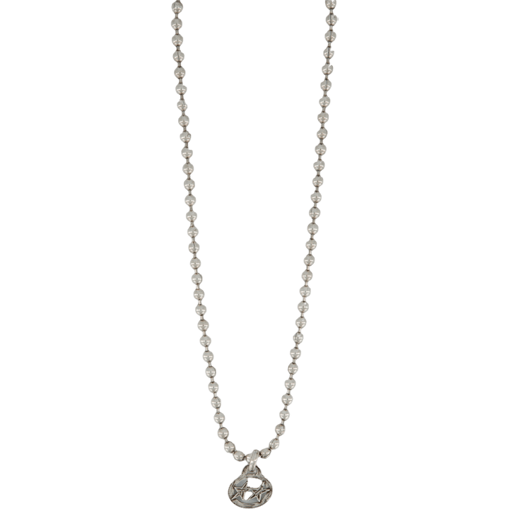 Icon Ball Necklace #1 Silver