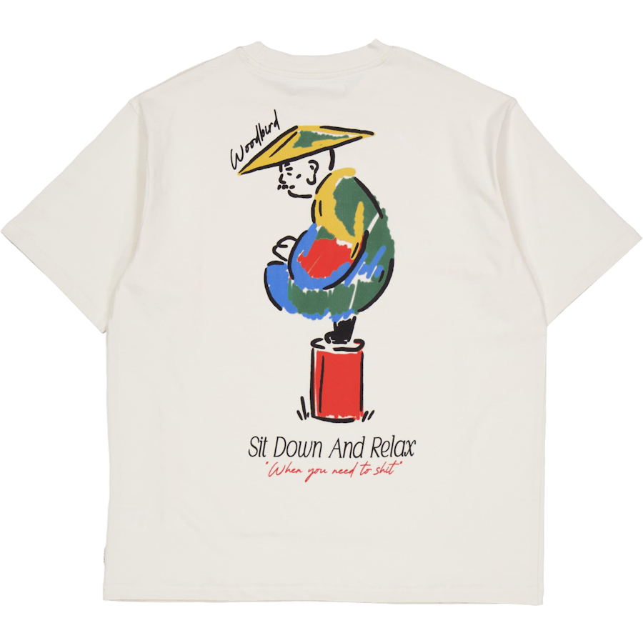 Wbbaine Pose Tee Off White