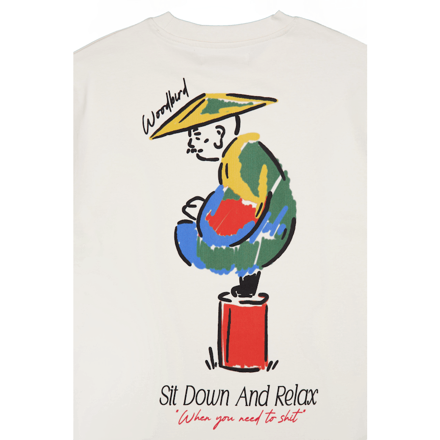 Wbbaine Pose Tee Off White
