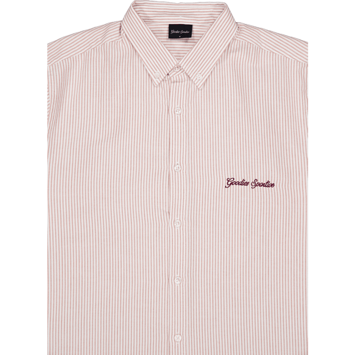 Heritage Oxford Shirt Burgundy/ecru