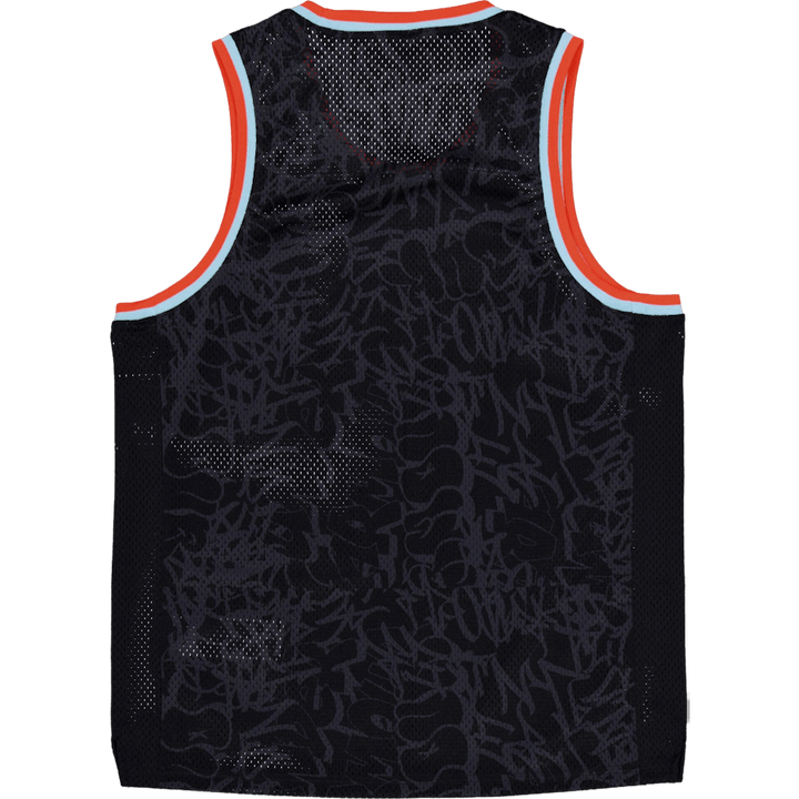 Zone Pro Mesh Tank Printed Black