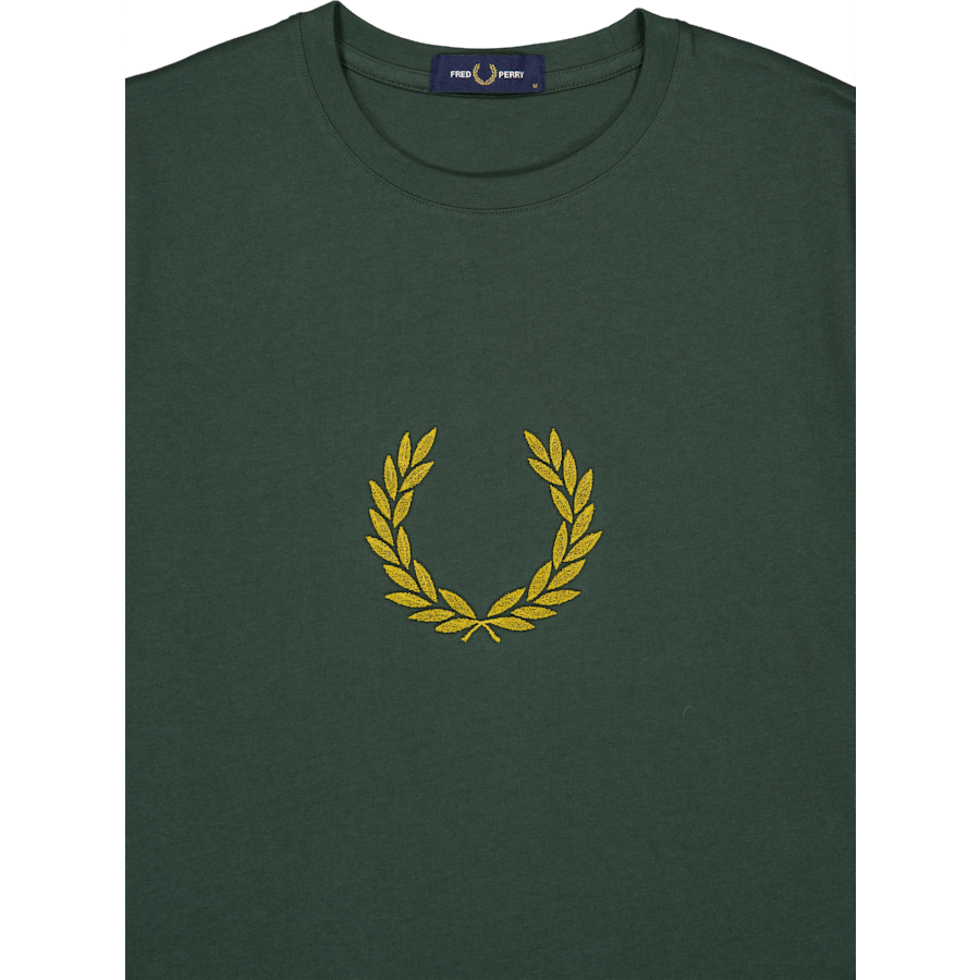 Textr Laurel Wreath Tee Court Green