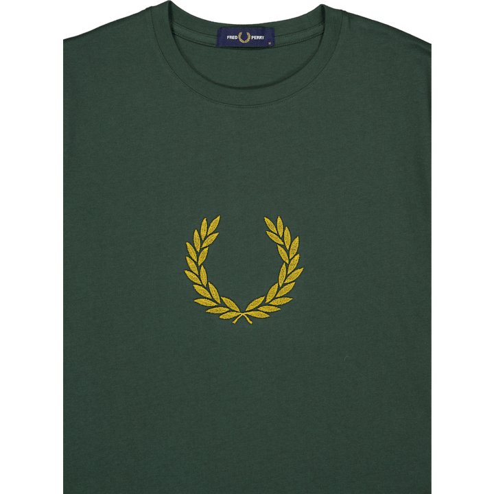 Textr Laurel Wreath Tee Court Green