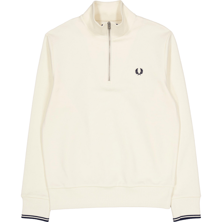 Mikina so zipsom Ecru/tennis Blue